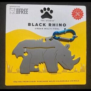 Yes studio black rhino urban multitool wrench opener phone stand screwdriver